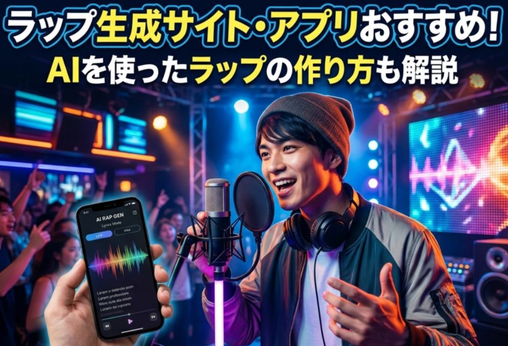 ラップを作るサイト・アプリおすすめ