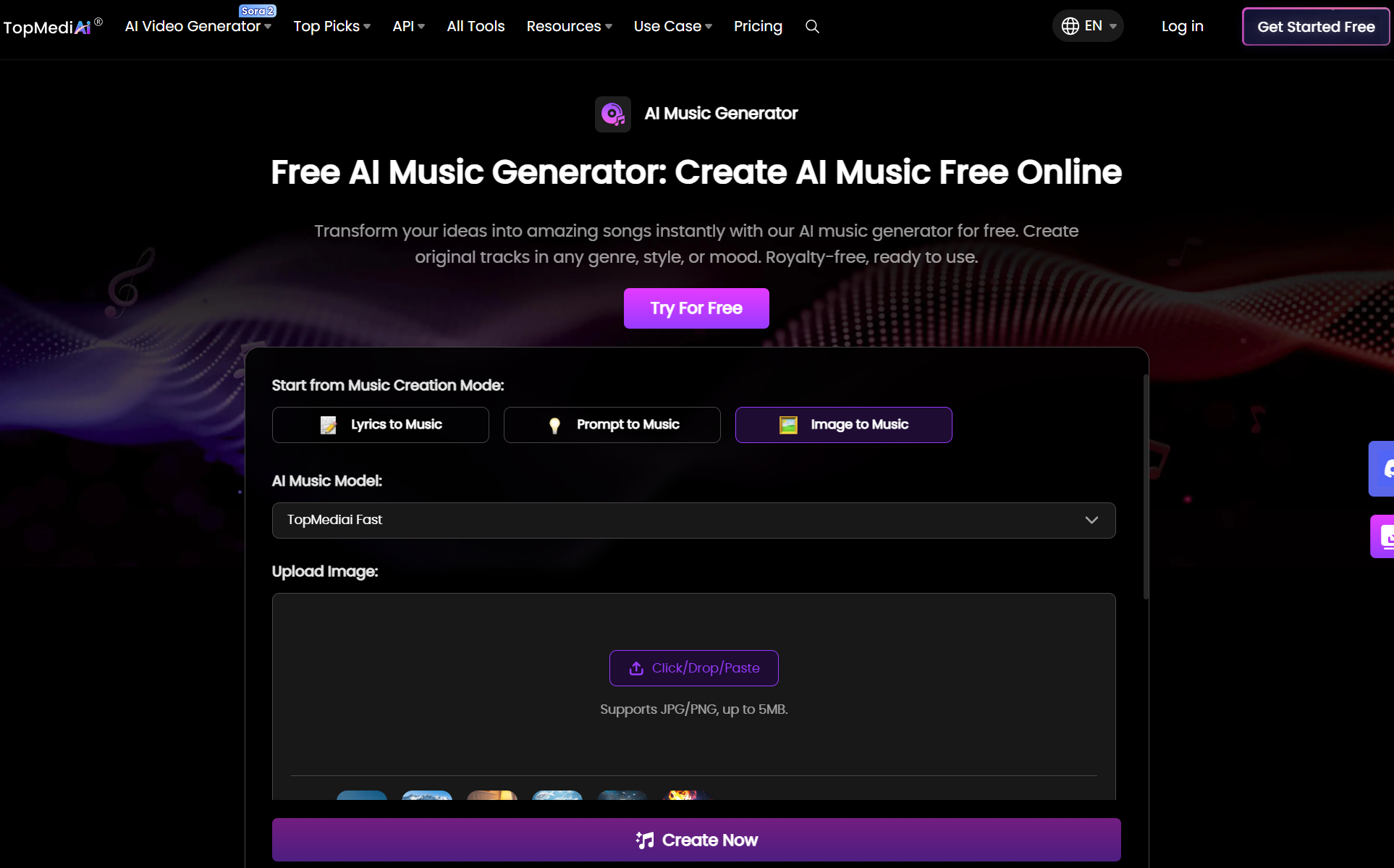 Image to Music