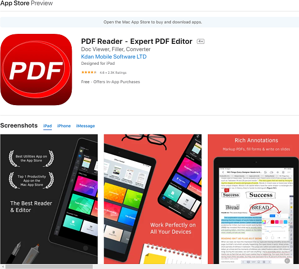 pdf reader sign