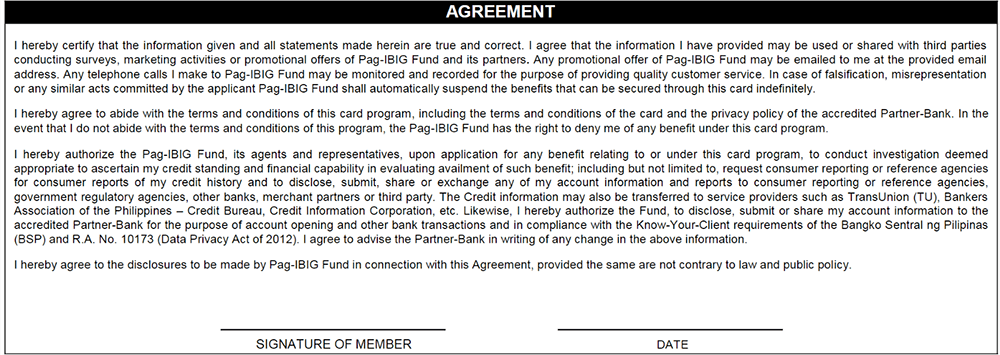 loyalty-card-application-form-pag-ibig-Form