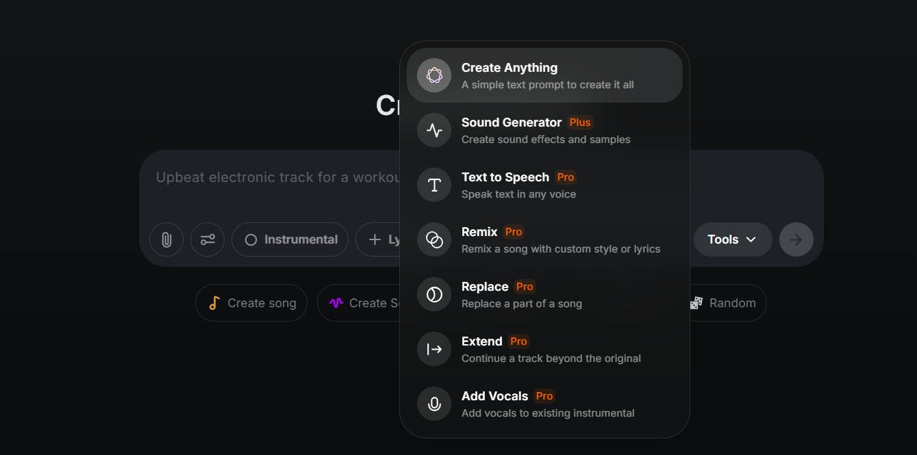 MusicGPT tools