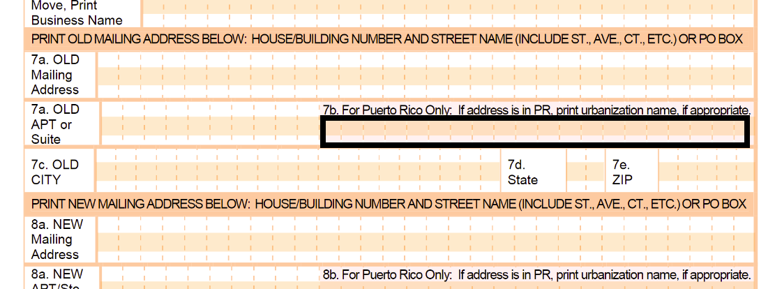 Add urbanization name if previous addresses are in PR