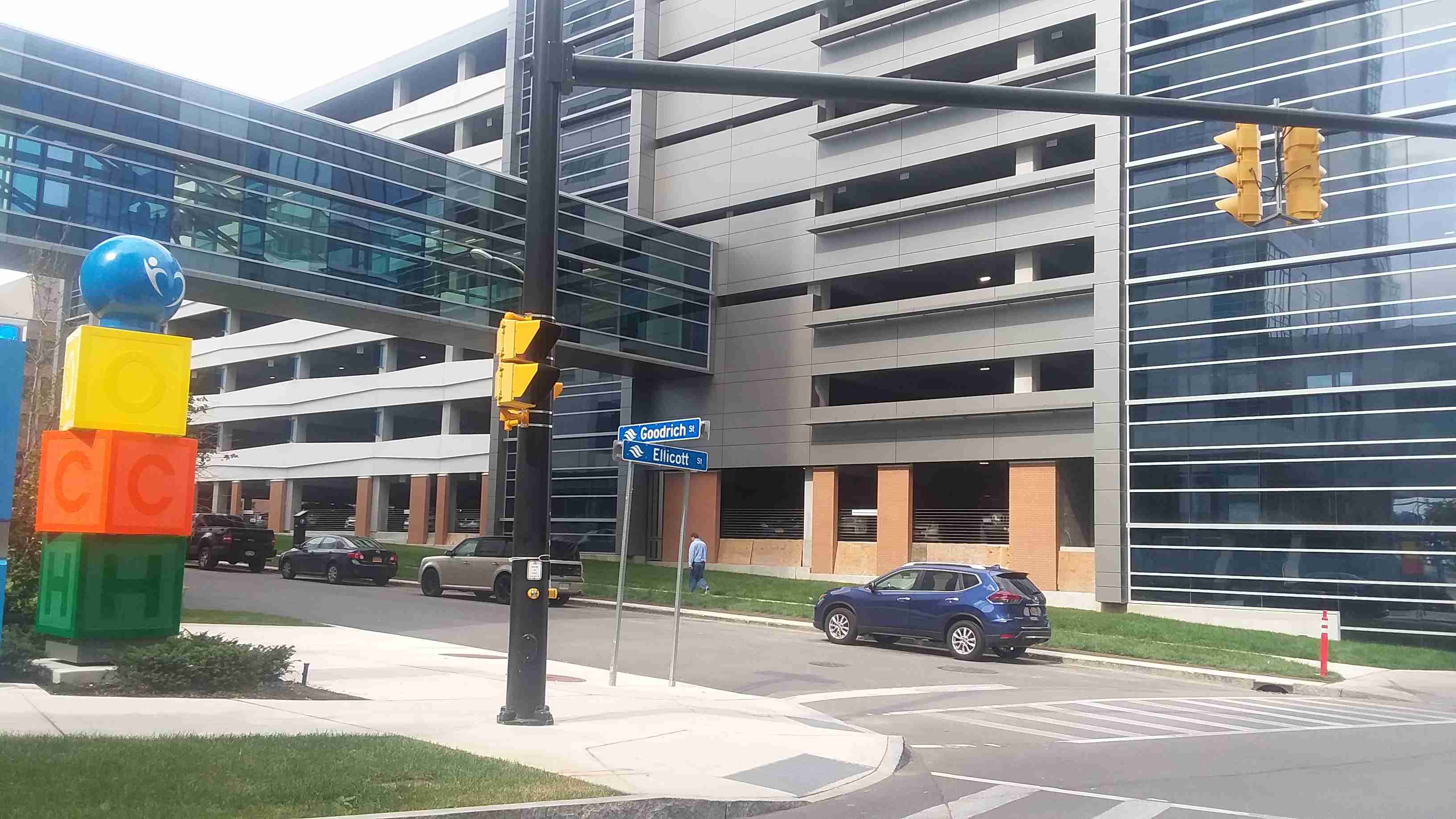 Buffalo Niagara Medical Campus - Ellicott Street Ramp-0